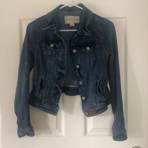 Cropped denim jacket / XS